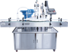 Fully Automatic Turntable Filling Machine with Cap Drop and Cap Screw Integration